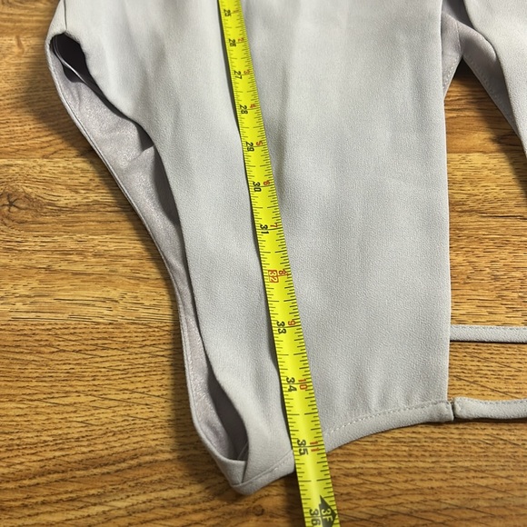 Sam Edelman Light Gray Backless Dress - Picture 6 of 6